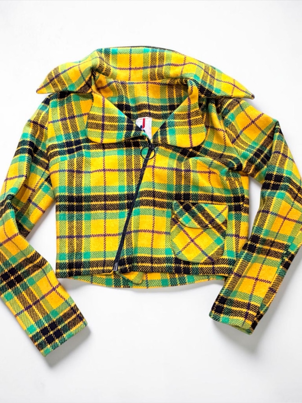 AS IF… Vintage Y2K JPs Cropped Yellow Jacket. Major Clueless Vibes! Size 3